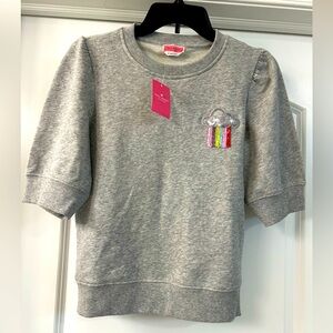 KATE SPADE NWT ♠️ sweatshirt rain or shine ,size X-small